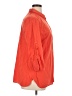 Chico's 100% Cotton Orange 3/4 Sleeve Button-Down Shirt Size XL (3) - photo 4