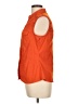 Como Orange Sleeveless Blouse Size L - photo 5