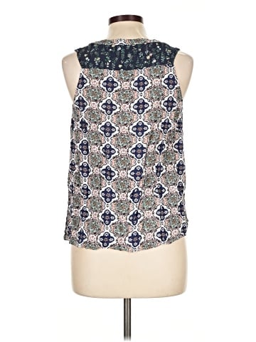 Skies Are Blue Sleeveless Blouse (view 2)