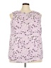 Cj Banks 100% Polyester Purple Sleeveless Blouse Size 3X - photo 1