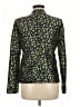 J.Crew 100% Polyester Print Green Blazer Size 8 (tall) - photo 2