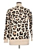 Entro Animal Print Tan Pullover Sweater Size XL - photo 2