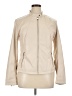 Calvin Klein 100% Polyurethane Solid Ivory Jacket Size XL - photo 1