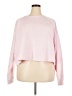 ASOS 100% Cotton Pink Sweatshirt Size 20 - photo 1