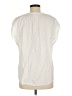 H&M Ivory Short Sleeve Blouse Size M - photo 2