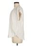 H&M Ivory Short Sleeve Blouse Size M - photo 5