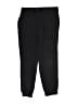 Athletic Works 100% Recycled Polyester Solid Black Casual Pants Size 7 - 8 - photo 1