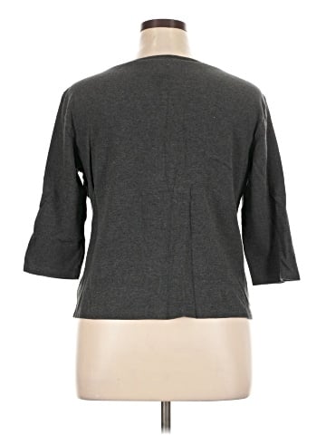Karen Scott 3/4 Sleeve Top (view 2)