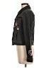 Kensie Graphic Black Denim Jacket Size M - photo 5