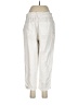 Ann Taylor LOFT Ivory Linen Pants Size M - photo 2