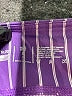 IAB MFG Stripes Purple Shorts Size S - photo 4