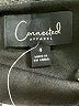 Connected Apparel Floral Black Cocktail Dress Size 4 - photo 7
