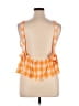 Anthropologie Orange Sleeveless Blouse Size XL - photo 2