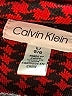 Calvin Klein 100% Acrylic Houndstooth Red Turtleneck Sweater Size L - photo 7