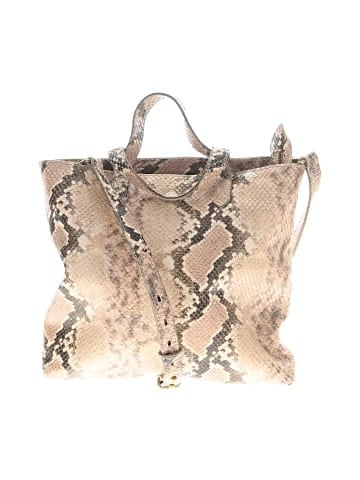 Madewell The Zip-Top Transport Crossbody: Snake Embossed Leather Edition (view 1)