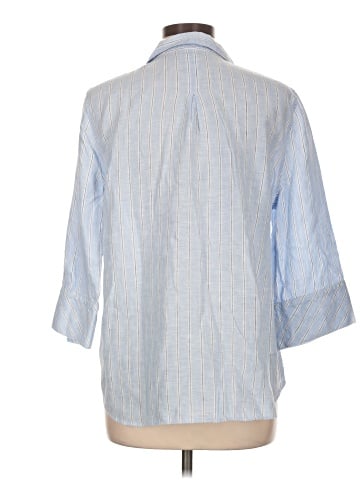 Chico's 3/4 Sleeve Button-Down Shirt (view 2)