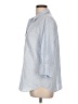 Chico's 100% Linen Blue 3/4 Sleeve Button-Down Shirt Size Lg (2) - photo 5