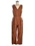 Nordstrom Solid Brown Jumpsuit Size M - photo 1