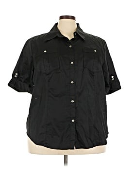Liz Claiborne 3/4 Sleeve Button Down Shirt