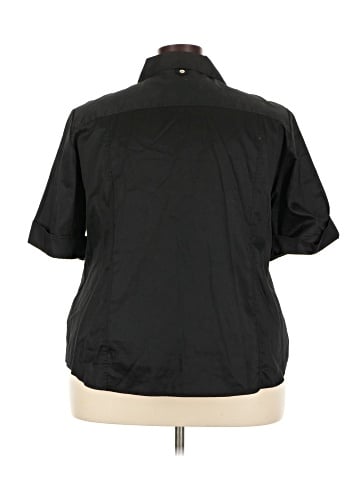 Liz Claiborne 3/4 Sleeve Button-Down Shirt (view 2)