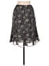 Unbranded 100% Polyester Paisley Gray Casual Skirt Size 10 - photo 2