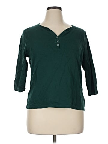 Karen Scott 3/4 Sleeve T-Shirt (view 1)