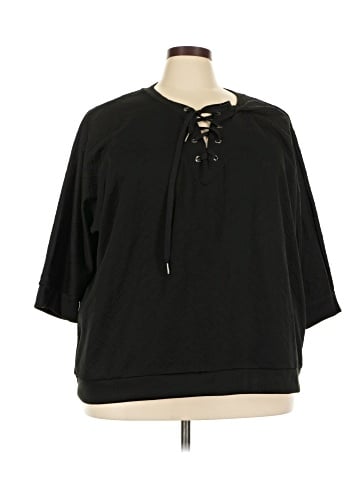 New York Laundry 3/4 Sleeve Top (view 1)