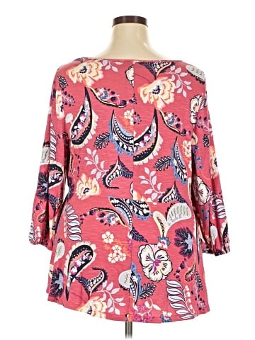 Lane Bryant 3/4 Sleeve Blouse (view 2)