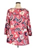 Lane Bryant Pink 3/4 Sleeve Blouse Size 18 - 20 Plus - photo 2