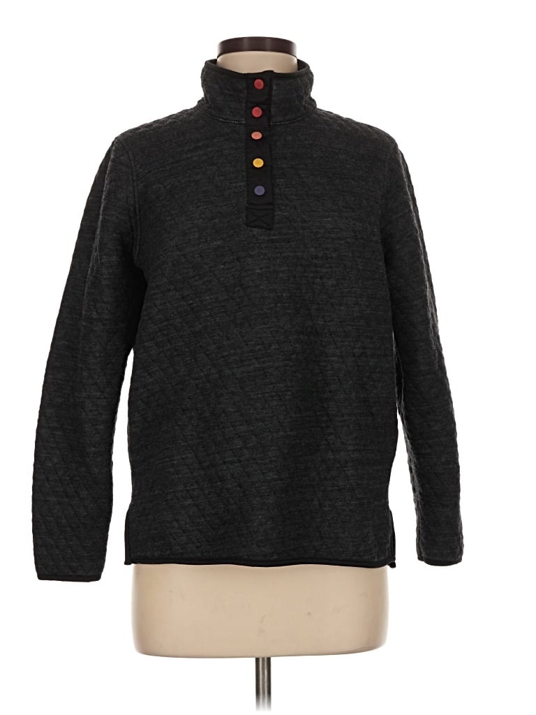 Pre-owned Marine Layer Turtleneck Sweater In Black