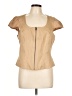 DKNY Tan Short Sleeve Top Size L - photo 1