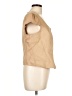 DKNY Tan Short Sleeve Top Size L - photo 4