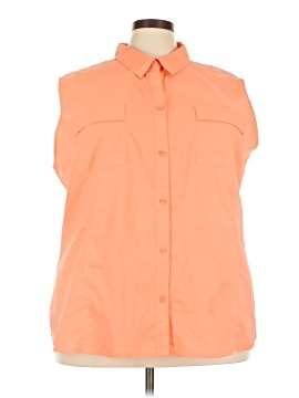 Reel Legends Sleeveless Button Down Shirt