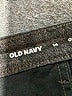 Old Navy Metallic Black Jeans Size 14 - photo 4