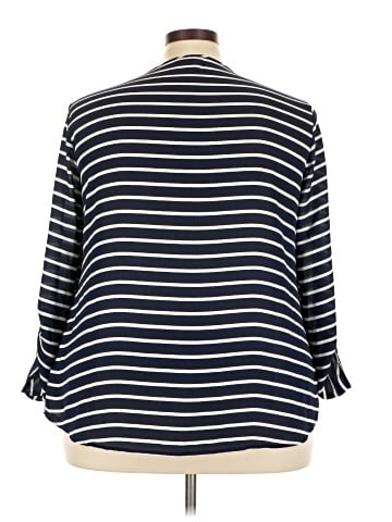 Roz & Ali 3/4 Sleeve Blouse (view 2)