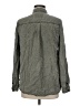 Express 100% Lyocell Green Long Sleeve Button-Down Shirt Size M - photo 2