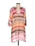 Echo Orange Casual Dress Size L - photo 1