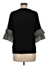 Le Lis Black 3/4 Sleeve Top Size M - photo 2
