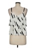JOA 100% Polyester Silver Sleeveless Blouse Size M - photo 2