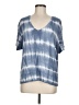American Eagle Outfitters Tie-dye Blue Short Sleeve Top Size M - photo 1