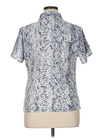 Calvin Klein Short Sleeve Blouse (view 2)