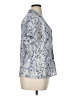 Calvin Klein Blue Short Sleeve Blouse Size XL - photo 4