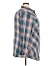 Cato Plaid Blue 3/4 Sleeve Button-Down Shirt Size 26W-28W - photo 4