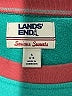 Lands' End Color Block Teal Sweatshirt Size S - photo 7