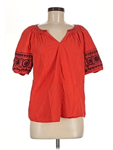 St. John's Bay Short Sleeve Blouse (view 1)