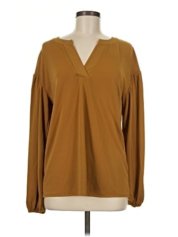 Ann Taylor Long Sleeve Blouse (view 1)