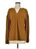 Ann Taylor Brown Long Sleeve Blouse Size M - photo 1