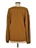 Ann Taylor Brown Long Sleeve Blouse Size M - photo 2