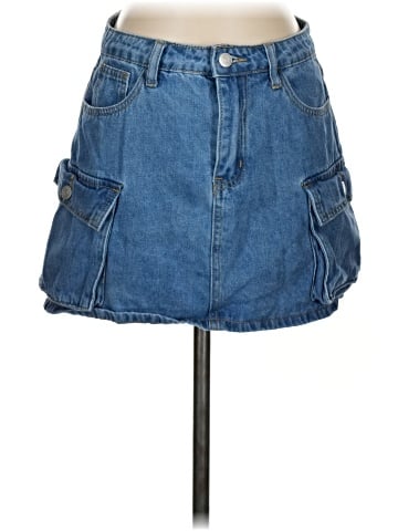 Shein Denim Skirt (view 1)