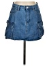 Shein Blue Denim Skirt Size 4 - photo 1